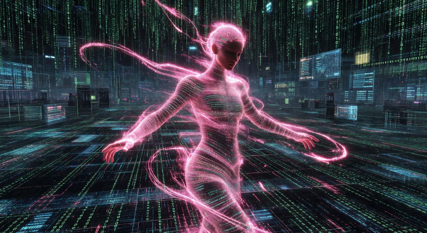 Jill emerging from code