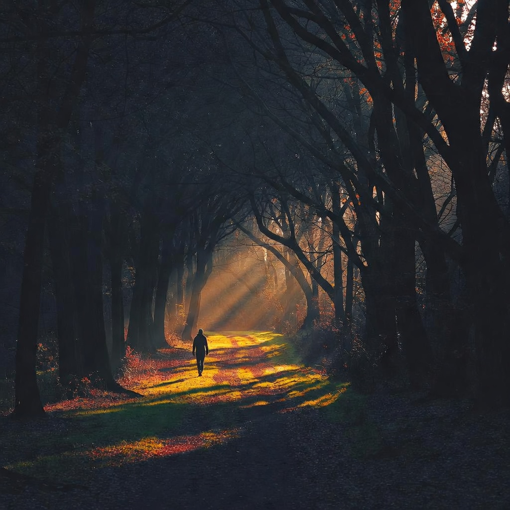 Nathaniel Hawthorne forest scene